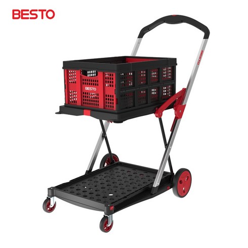 베스토 폴딩카트 바구니세트 접이식 BT-99G, 1개