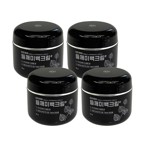 마미레시피 들깨 미백 크림, 50g, 4개