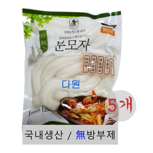 분모자 - 다원중국식품 국내생산 분모자당면 원형 250g 다량구매, 5개