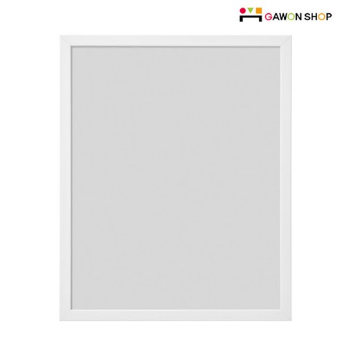 이케아 FISKBO 액자 (40X50)/인테리어소품, 화이트, 1개