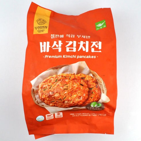 사옹원 부침명장 바삭 김치전 1.3kg(130g x 10개입) 아이스 냉동발송 - 추천, 1.3kg, 10개