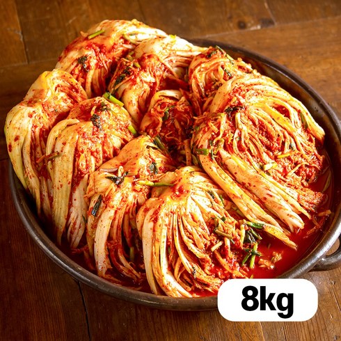참가득 갓 담근 생김치 8Kg 국내산100% (서울식/경상도/전라도식) 배추포기김치 주문, 경상도(새우젓+멸치젓), 1개