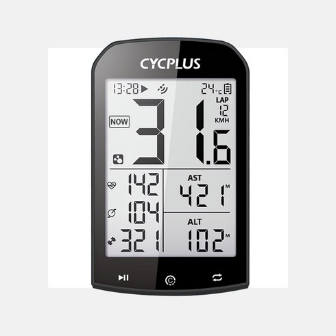 속도계 - 로드 자전거 네비게이션 무선 자전거 속도계 GPS 블루투스 5.0 컴퓨터 CYCPLUS M1 생활방수 거리측정기 M1 1개
