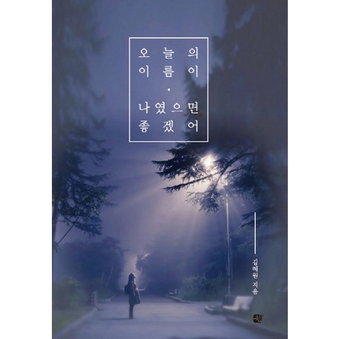 오늘은누굴만나지? - 오늘의 이름이 나였으면 좋겠어, 쉼, 김혜원 저