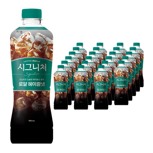 시그니처 쟈뎅 로얄 헤이즐넛, 900ml, 24개