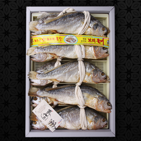 전통 부세 보리굴비 - 영광 법성포 보리굴비 명절 선물용 가정용 특대 (31cm) 대 (29cm) 중 (27cm) 10미 5미 녹차가루드림, 대(29cm 내외) x 10미, 1개
