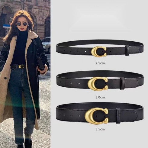Zara 자라 여성 벨트 블랙 가죽벨트 심플 패션 또또사마켓
