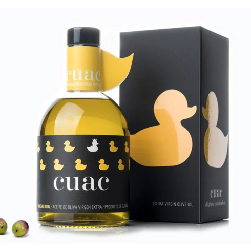 Cuac 꾸악 엑스트라 버진 올리브오일, 블랙 로얄 500ml, 1개