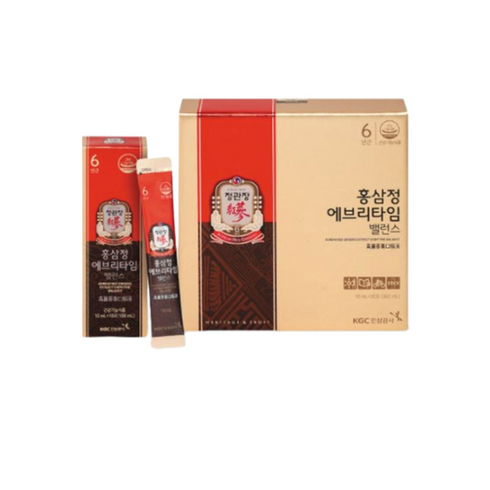 정관장 홍삼정 에브리타임 밸런스 30포, 300ml, 2개