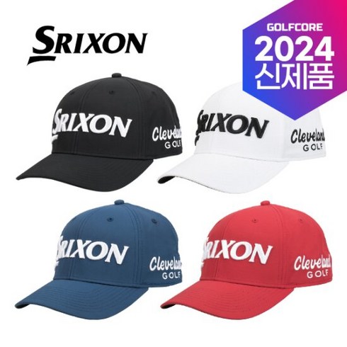 [2024년신제품]SRIXON 스릭슨 투어 오리지널 트러커 캡 골프모자, 색상:블랙 11203368, 1개