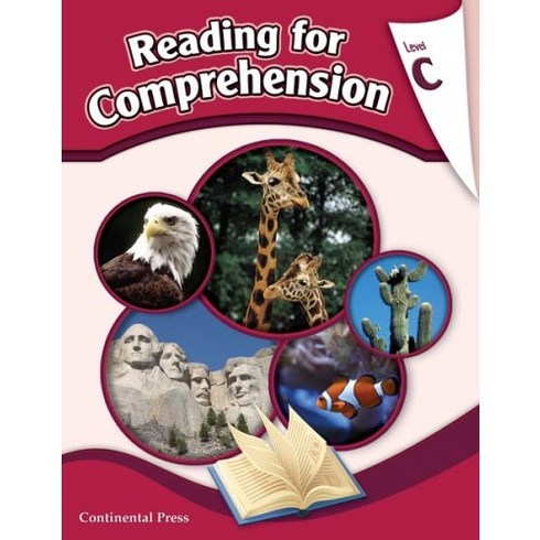 Reading Comprehension Workbook: Reading for Comprehension Level C - 3rd Grade, 1, No option