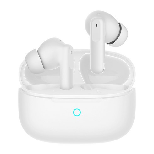 ELESKY엘스키 커널형 무선 블루투스 5.4 이어폰 HiFi 고음질 X3, 화이트
