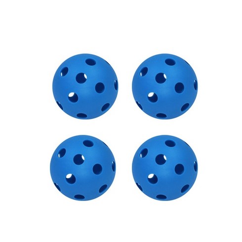 아이스하키 장비 필드 플로어볼 플라스틱 스틱 볼 거리 야외 스포츠 연습 퍽, 3.4 Blue