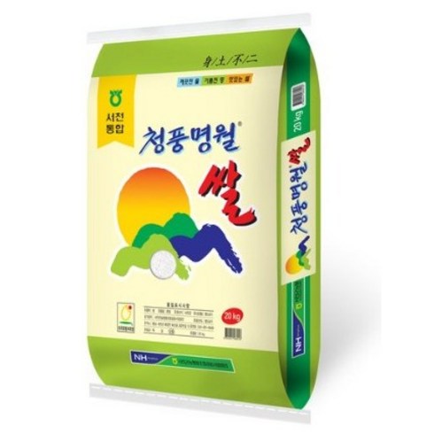2024년 가성비 최고 농협쌀 20KG - 서천군농협 청풍명월 쌀, 20kg, 1개