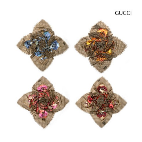 [구찌] GUCCI 플라워 울 숄 (508797 3G200 4279/5179/7179/58