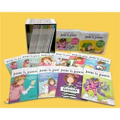 Junie B. Jones #1~28 직수입도서(오디오 32장 단어장 증정) : 주니비 존스 원서 페이퍼백 Book & CD 28종 세트, Random House