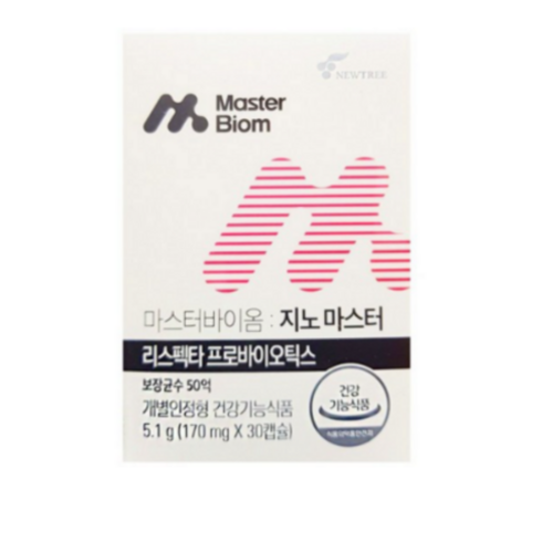 마스터바이옴 지노 마스터 30캡슐2통 여성 기능성 질건강 밸런스 유산균 식약처, 30정, 2개
