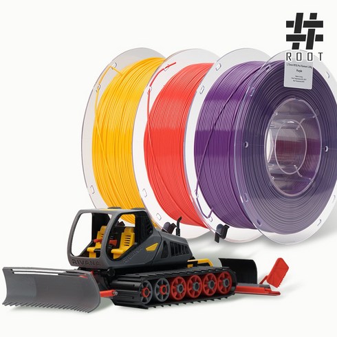 PLAC PETF5BAY22W - [Root 3D] 고강도 PETG Pro 필라멘트 1kg 1.75mm, 옐로우