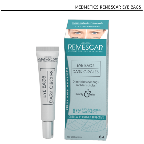 리메스카 아이백 크림 REMESCAR EYE BAGS DARK CIRCLES, 1개, 8ml