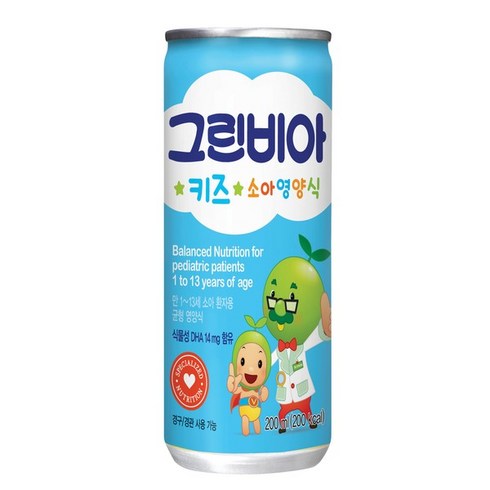 그린비아 키즈 200ml 90캔, 그린비아 키즈 200ml×90캔