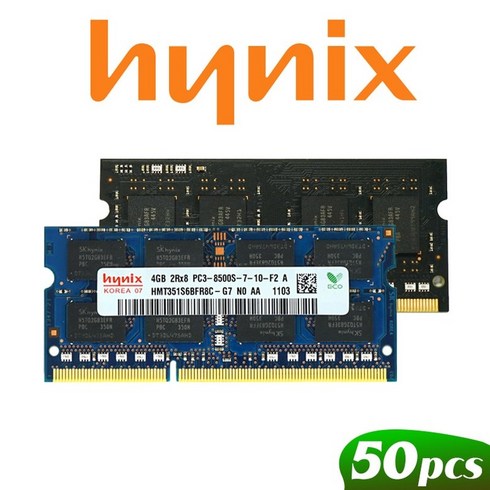 하이닉스 SODIMM 노트북 RAM 메모리 DDR3 DDR3L 8GB 4GB PC3L PC3 1.5V 1.35V 1066 1333 1600 8500S 10600S 12800S 10, 1x PC3L 8GB 1600MHz