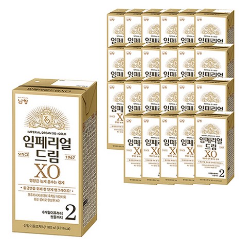 임페리얼드림XO 남양 액상분유 2단계 180ml, 24개
