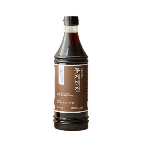 미자네꽃게액젓 - 이영자 파김치 미자언니네 꽃게액젓 900ml, 2개