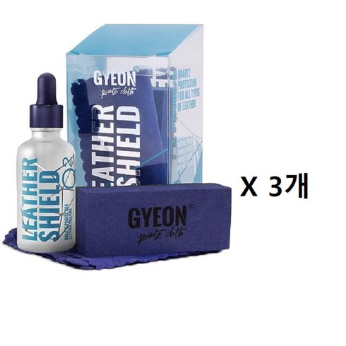 기온 쿼츠 Q2 레더쉴드 가죽 코팅제 50ml X3개, 3개