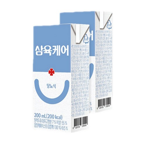 삼육 케어푸드 균형영양식 당뇨환자용 200mlx72팩, 200ml, 72개