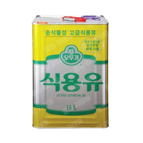 콩기름 - 오뚜기 콩기름, 1개, 18L