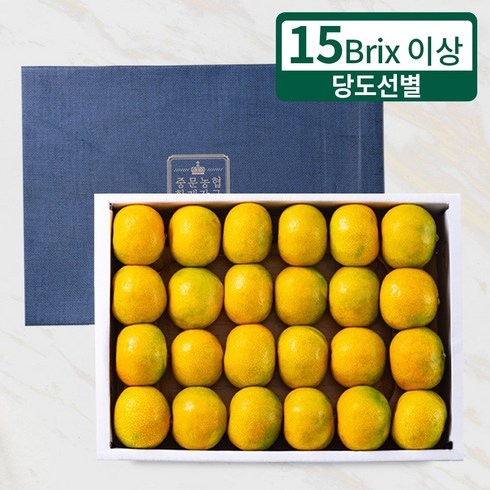 프루미츠 초 고당도 중문농협 당도선별 타이벡 감귤 3kg 선물세트 (15brix/로얄과), 1박스