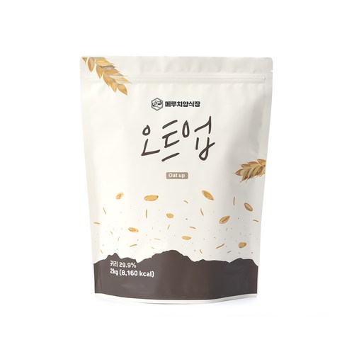 벌크업 전문가가 직접 만든 체중 증량 간식 오트업 2kg, 1개