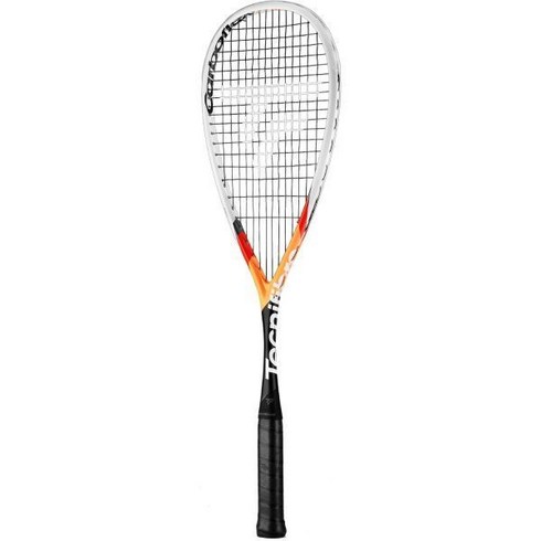 테크니화이버xtop125 - Tecnifibre 테크니파이버 카보플렉스 125 스쿼시 라켓, White and Orange, Pas de taille, 1개