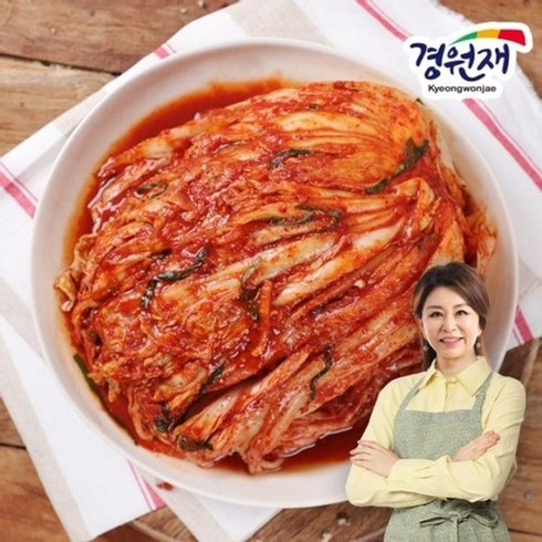 김선영 조리장 포기김치 9kg - [경원재] 진미령의 국내산 농산물로 만든 포기김치 10kg, 1개