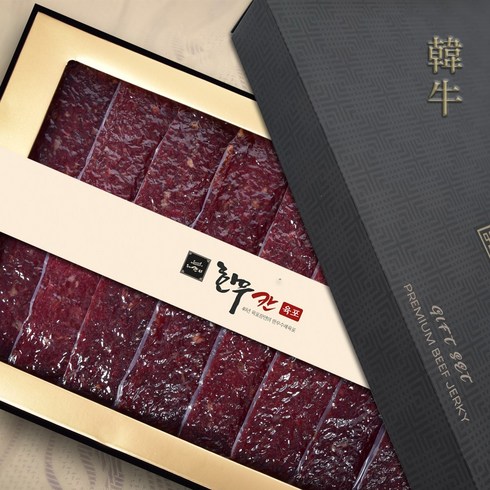2023년 가성비 최고 한우육포선물세트 - [칸육포] 프리미엄 수제 한우육포 선물세트 (70g x 8팩)560g, 70g, 1세트