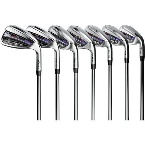 코브라 골프 아이언세트 2021 맨즈 라드스피드 원 렝스 아이언 세트 313284, Right, KBS Tour 80-90-Wedge, Stiff + 5-GW