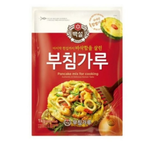 백설부침가루 - 백설 부침가루, 6개, 1kg