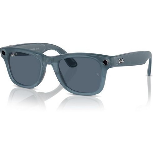 Ray-Ban Meta Wayfarer 스마트 글래스 Polarized Dusty Blue