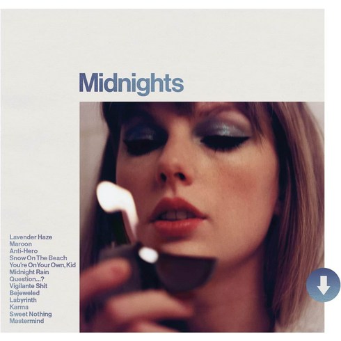 테일러 스위프트 Taylor Swift Midnights LP 문스톤 블루