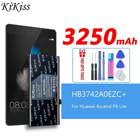 HB-23P 배터리 - 3250mAh 전화 배터리 HB3742A0EZC 화웨이호환 P8 라이트 GR3 Ascend P8Lite TAG-L21 L22 L23 L01 L03 L13 ALE-L21 UL00 A, [01] HB3742A0EZC