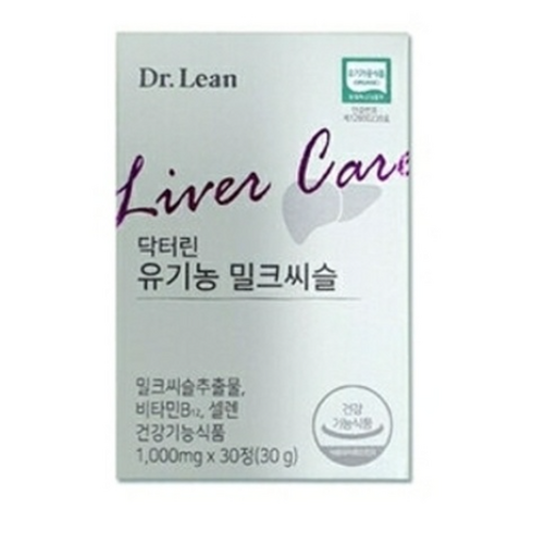 닥터린 유기농 밀크씨슬 30g, 30정, 3개