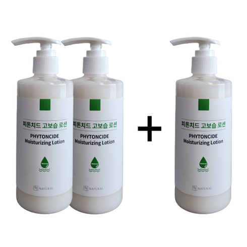 [2+1 이벤트] 고보습 건성 저자극 천연 바디로션 피부보습제 슈아스 300mL