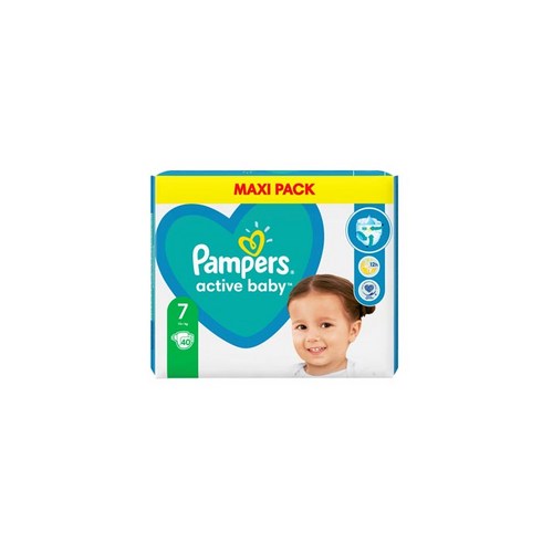 팸퍼스 무료체험 유럽산 신생아 기저귀 샘플팩 체험팩 pampers 바우처 밴드형 아동공용, 7단계, 2개