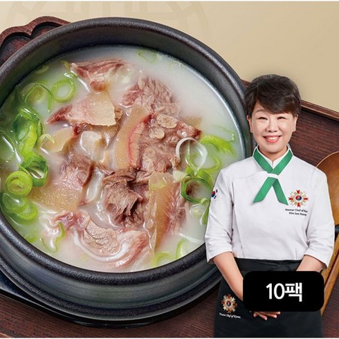 소머리국밥 - 김선영 곤지암식 소머리곰탕 600gX10팩, 600g, 10개