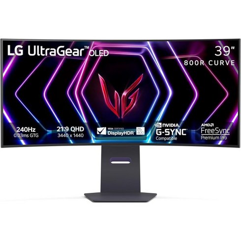 27gs95qe - LG 27GS95QE 27인치 울트라기어 OLED 게이밍 모니터 QHD 240Hz 0.03ms 디스플레이HDR 트루 블랙 400 AMD 프리싱크 프리미엄 프로 NVIDIA G, 39 inch (2024), 1개