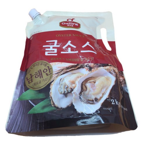 청정원 쉐프원 굴소스, 2kg, 2개