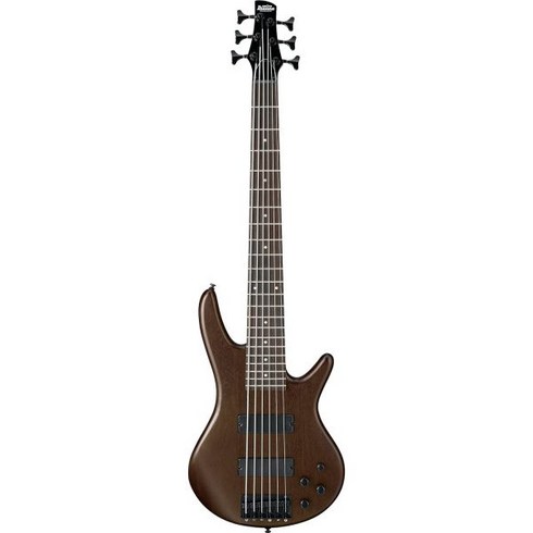 이바네즈 GSR 6현 베이스 기타 우 월넛 플랫 (GSR206BWNF), Walnut Flat