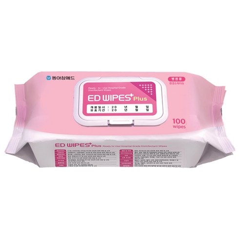 이디와입스 병원용 환경소독티슈 100매입 (최근제조), 1개