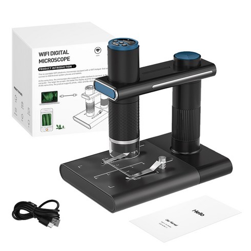 1000배현미경 - 카토 프리미엄 두피 현미경 - 고화질 줌 정확한 두피 진단 휴대용 디자인, 1개, 1000배