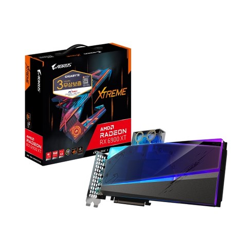 6900xt - GIGABYTE GIGABYTE AORUS 라데온 RX 6900 XT Xtreme 워터블럭 D6 16GB 피씨디렉트